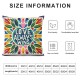  Pillow Covers Floral Decorative Throw Pillow Covers Pillow Case Home Sofa Bedroom Living Room Cushion Case Farmhouse Decorations