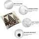  Christmas Pillow Covers I Like Them Real Thick and Sprucey Throw Pillows Christmas Tree Pillowcase Home Decor Living Room House Decorative Cushion Case for Sofa Couch