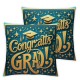Ulloord Bule Throw Pillow Cover, uation Cushion Case Decoration for Sofa Couch
