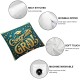 Ulloord Bule Throw Pillow Cover, uation Cushion Case Decoration for Sofa Couch