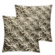Ulloord Throw Pillow Covers Soft Corduroy Decorative Pillow Covers Striped Square Boho Pillow Covers Farmhouse Home Decor for Sofa Living Room Couch Bed  Cream White