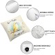 Ulloord Be Joyful in Hope Throw Pillow Covers, Seasonal Spring Summer Cushion Case Decoration for Sofa Couch