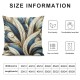 Ulloord Throw Pillow Covers  Farmhouse Pillow Covers Linen Cushion Cover Marble Texture Turquoise Decorative Pillowcases for Sofa Couch Living Room